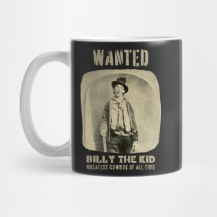 Billy The Kid Wanted Cowboy Mug